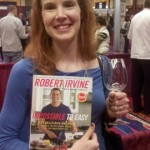 Anne with Robert Irvine's Book